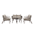 SOFA NORONHA 1 LUGAR. CINZA - Imagem 5