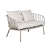 SOFA NORONHA 2 LUGAR. NUDE - Imagem 4