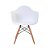 CADEIRA EAMES C/ BRAÇO BRANCO - Imagem 1