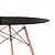 MESA EAMES MDF PRETO 120CM - Imagem 2