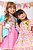 Vestido Junino Flores Rosa BB - Imagem 4