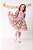Vestido Junino Flores Campo Pink - Imagem 3