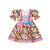 Vestido Junino Flores Campo Pink - Imagem 1