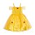 Vestido Princesa Amarelo Festa - Imagem 1