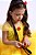 Vestido Princesa Amarelo Festa - Imagem 4