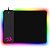 MOUSE PAD GAMER REDRAGON CRATER RGB CARREGADOR WIRELESS P028 NOVO - Imagem 1