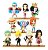 KIT 10 BONECOS ONE PIECE 10CM NOVO - Imagem 1