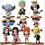KIT 10 BONECOS ONE PIECE 10CM NOVO - Imagem 3