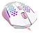 MOUSE REAPING ELITE RGB ROSA COM BRANCO NOVO - Imagem 3