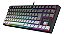 TECLADO GAMER REDRAGON DAKSA PRETO E CINZA RGB COM SWITCH MARROM MODELO K576GG-RGB NOVO - Imagem 5