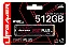 SSD UP GAMER FAST PLUS PCIE GEN3X4 M.2 2280 512GB NOVO - Imagem 1