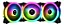 KIT 3 FANS AEOLUS LITE RGB 1200RPM 120MM NOVO - Imagem 1