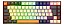 TECLADO MECANICO GAMER REDRAGON PHANTOM PRO RGB 3 MODE CINZA E CREME SWITCH MARROM NOVO - Imagem 1