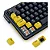 TECLADO MECANICO GAMER ELF RGB PRETO E LARANJA NOVO - Imagem 4