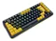 TECLADO MECANICO GAMER ELF RGB PRETO E LARANJA NOVO - Imagem 3