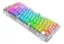 TECLADO MECANICO GAMER ELF PRO RGB CRYSTAL CLEAR TRANSPARENTE NOVO - Imagem 4