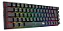 TECLADO MECANICO GAMER REDRAGON RYZE PRO RGB PRETO SWITCH MARROM NOVO - Imagem 3