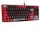 TECLADO MECANICO HORDA DO WORLD OF WARCRAFT PRETO E VERMELHO NOVO - Imagem 1