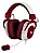 HEADSET GAMER HERO BRANCO COM VERMELHO NOVO - Imagem 1