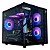 GABINETE KALKAN MIDGARD RGB PRETO SEM FAN KLK00055 NOVO - Imagem 1