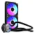 WATER COOLER KALKAN AURA LITE 240MM ARGB PRETO KLK00098 NOVO - Imagem 2