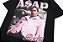 Camiseta Vintage "A$AP" ASAP Rocky Logo Rosa - Imagem 4