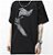 Camiseta Preta Oversized Stretched Double Hands - Imagem 3