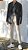 Blazer Double-Breasted Cinza - Imagem 3