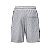 Bermuda Jogger Cinza Esportiva com Botões Laterais Black Icon - Imagem 4