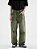 Calça Jeans Baggy Destroyed Verde Claro Envelhecida - Imagem 5