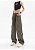 Calça Cargo Baggy Army Green Side Buttons - Imagem 7