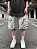 Bermuda Cargo Xadrez Oversized - Imagem 2