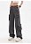 Calça Industrial Cargo Baggy Extra Pocket Cinza Escuro - Imagem 9
