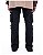 Calça Jeans Cargo Grossa Double-Side Pocket - Imagem 5