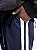 Calça Jogger Fina Baggy Navy com Listras Laterais Brancas - Imagem 5