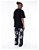Calça Jeans Light Baggy Clouds Azul Escura - Imagem 5