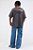 Camiseta Oversized Thieves Gun Cinza - Imagem 3