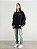 Jaqueta College Varsity Black Of Exit Round Logo - Imagem 5