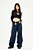 Calça Jogger Extra Baggy Duas Listras Navy - Imagem 5