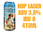 Cerveja Big Jack Hop Lager Caramelus Brasiliensis 473ml - Imagem 2