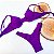 Biquíni Kamilla Roxo Liso - Imagem 6