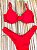 Biquíni Kamilla Vermelho Liso - Imagem 2