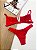 Biquíni Michelli Vermelho - Calcinha Asa delta - Imagem 3