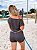 Cropped Nicole Cinza - Imagem 3