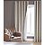 CORTINA  3,00M X 2,60M DECORA ESTAMPADO DIGITAL PAULA D C/ BLACK-OUT E ILHOS - Imagem 2