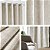 CORTINA 2,00M X 1,80M DECORA ESTAMPADO DIGITAL PAULA D C/ BLACK-OUT E ILHOS - Imagem 1