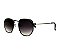 Óculos de Sol Hexagonal Proteção UVA e UVB - Ferrovia Eyewear - Imagem 4