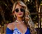 Óculos de Sol Hexagonal Proteção UVA e UVB - Ferrovia Eyewear - Imagem 9