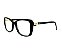 Óculos de Grau Ferrovia Estilo Gatinho Acetato - Imagem 2