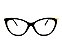 Óculos de Grau Ferrovia Estilo Gatinho Acetato - Imagem 1
